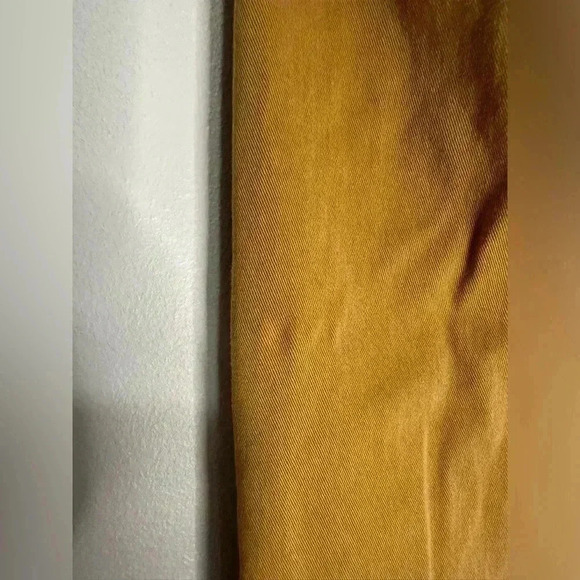 Anthropologie Cropped Wide-Leg Chino Pants Size 0 - Picture 6 of 11